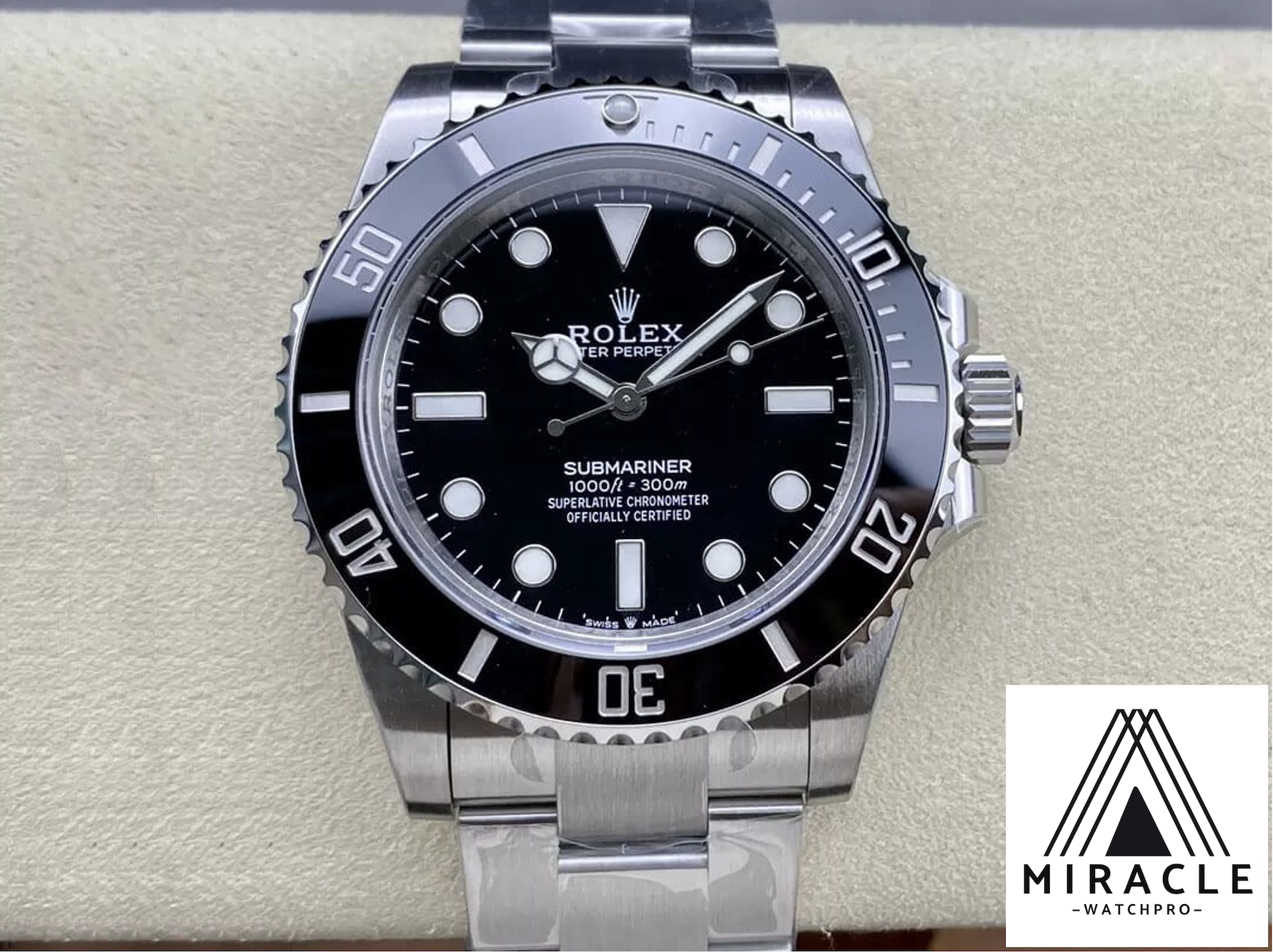 ROLEX-SUBMARINER DATE-ref.m124060-0001-Elite Clone-41mm-Replica Watch