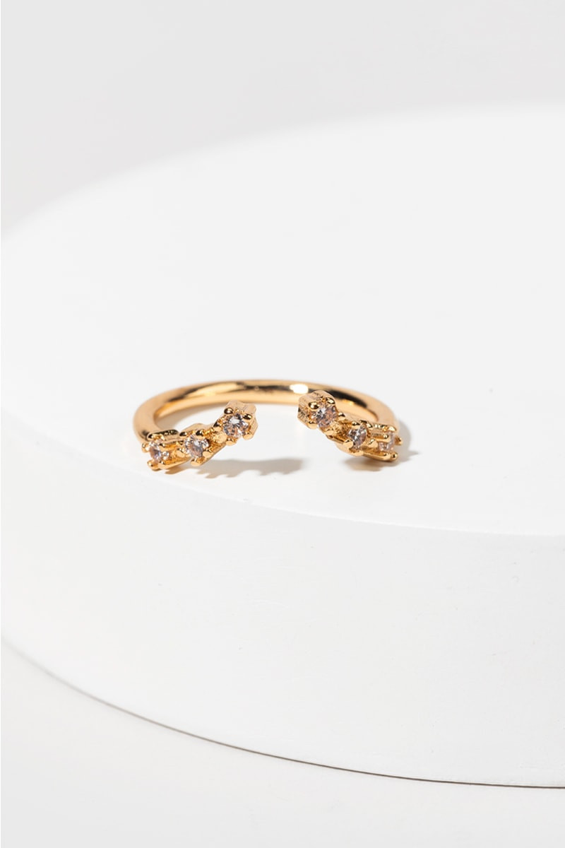Zodiac Constellation CZ Ring