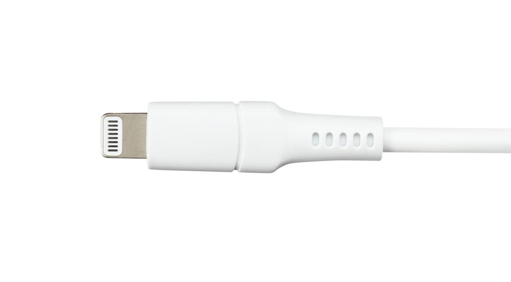 Bluehive Soft Silicone Lightning Cable, 3-ft