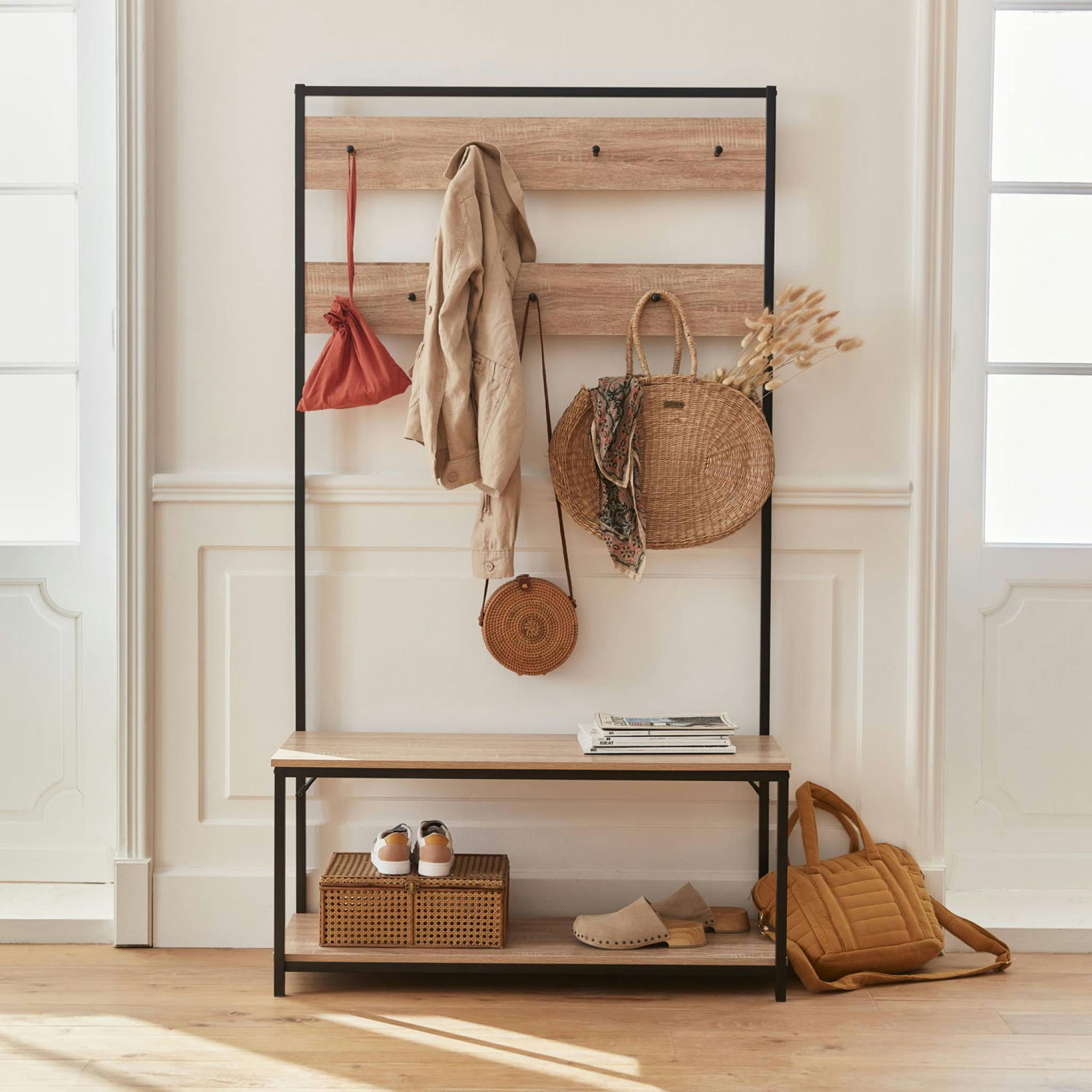 LOFT - Meuble d'entrée, vestiaire, portemanteau
