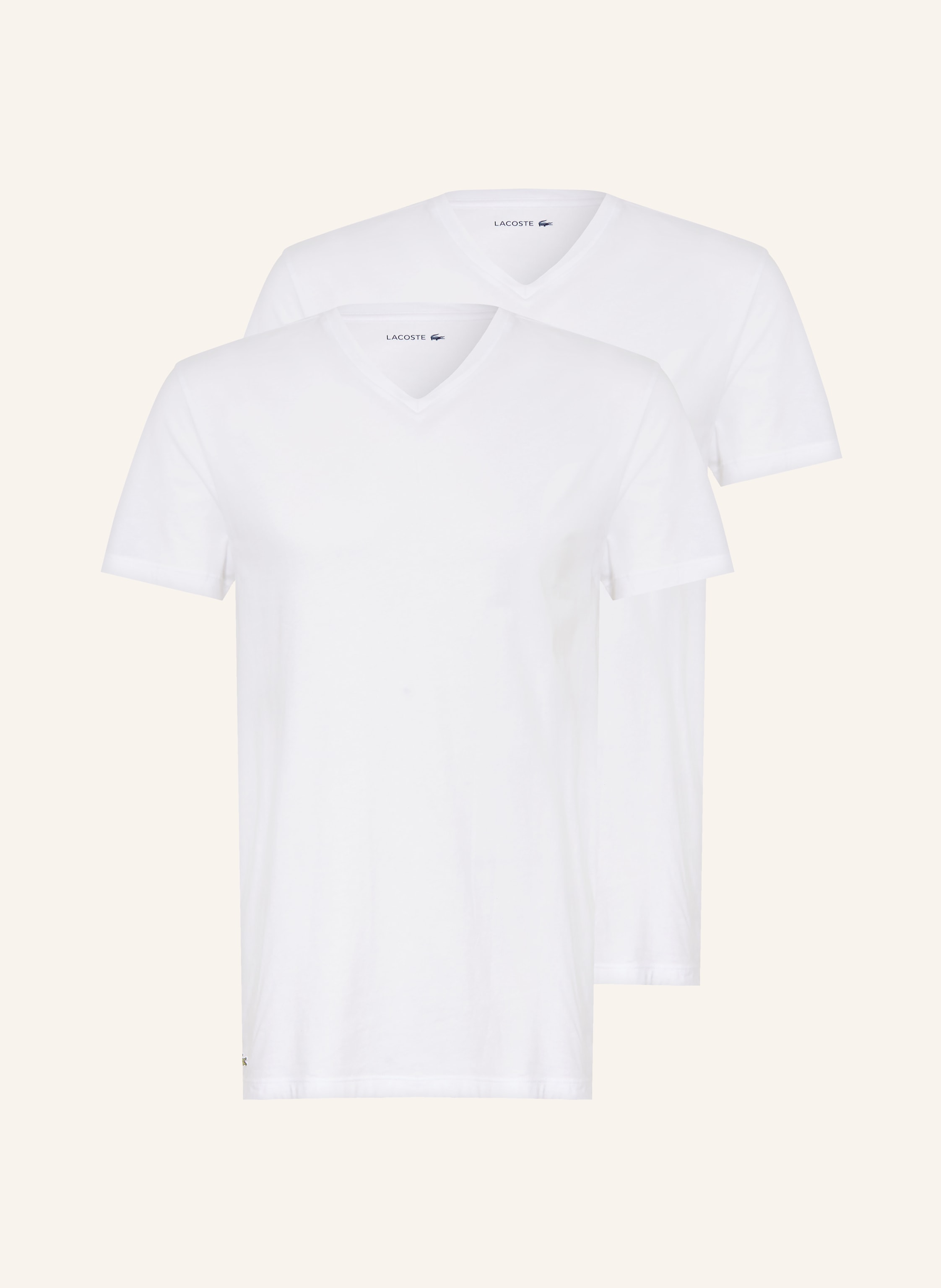 LACOSTE 2er-Pack V-Unterhemden