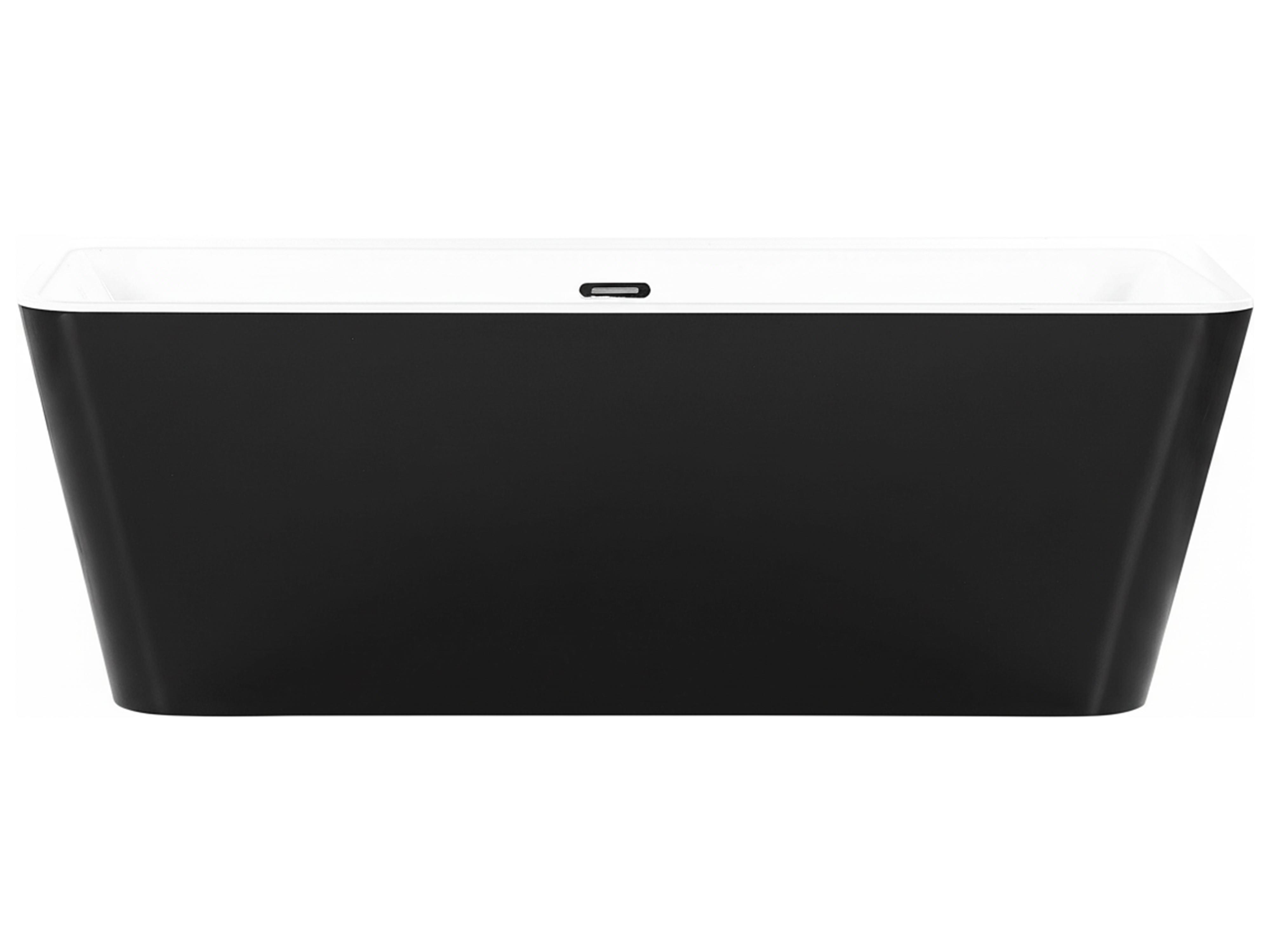 Bathtub HASSEL 1700 x 800 mm Black