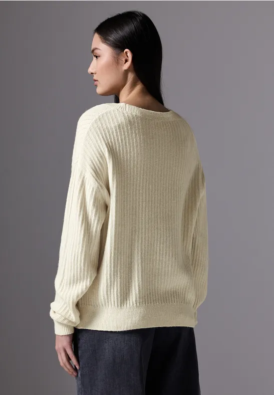 Pullover mit Struktur