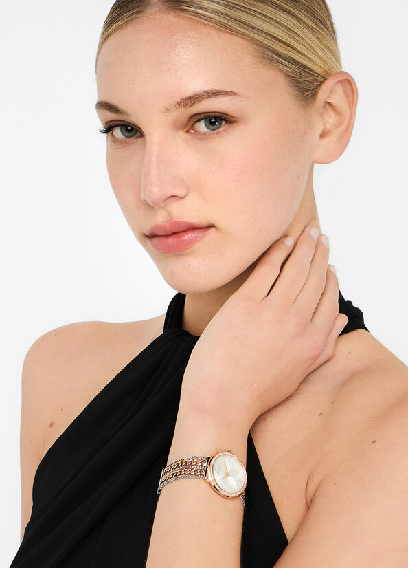 Orologio multifilo in acciaio