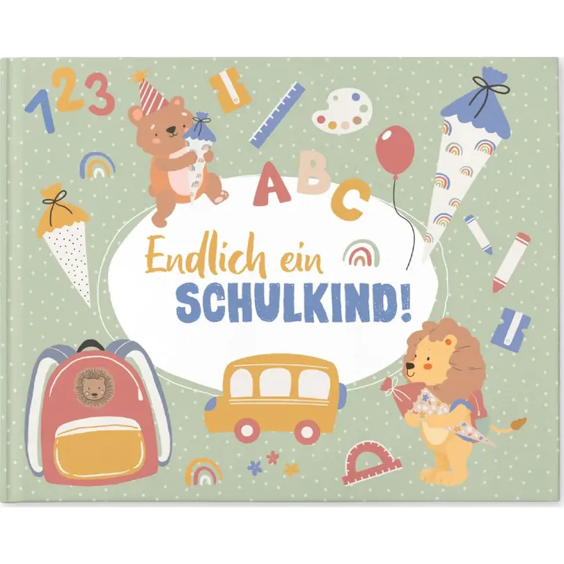 Notizbuch Schule Pastell