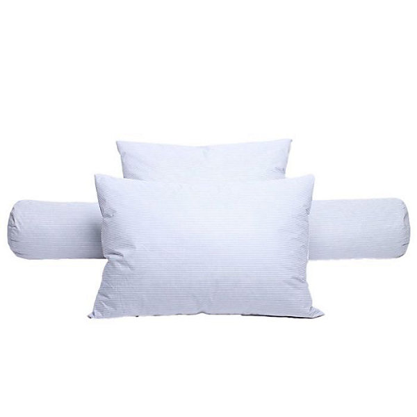 Oreiller plumes Dodo 60 x 60 cm Blanc coton polyester