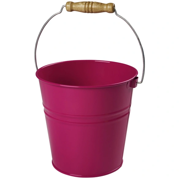 Metalleimer, , blau|pink|gelb