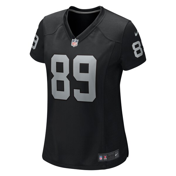 Brock Bowers Las Vegas Raiders Nike Women's Team Game Jersey -  Black
