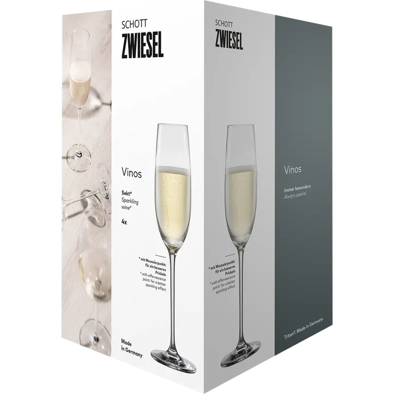 Sektglas 4er-Set Vinos