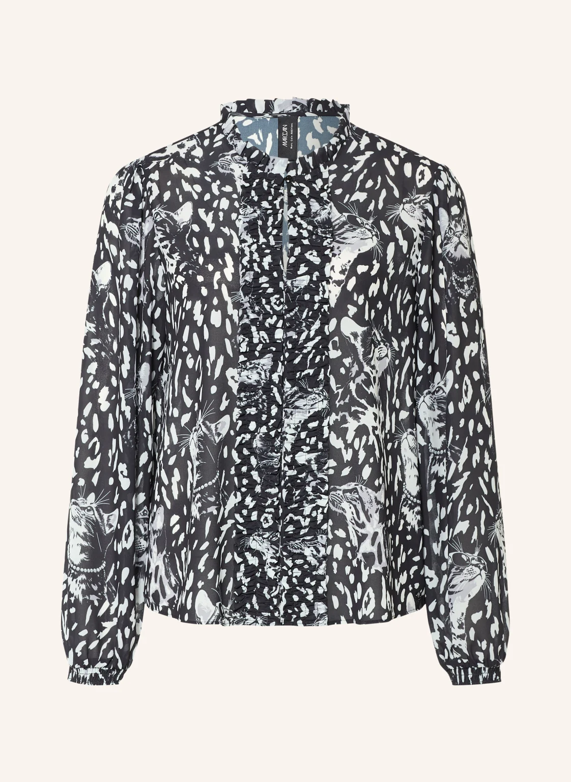 MARC CAIN Blusenshirt mit Rüschen