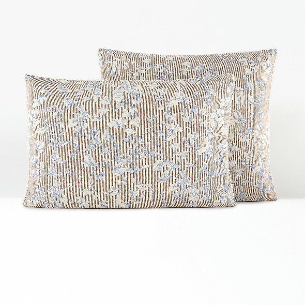 Taie d'oreiller percale lavée, Melusine