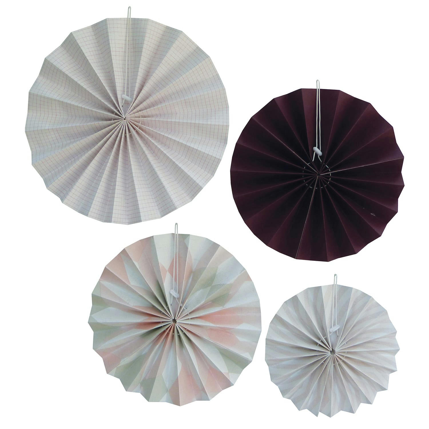 - Décorations murales en chutes de papiers peints 60 / 60 cm