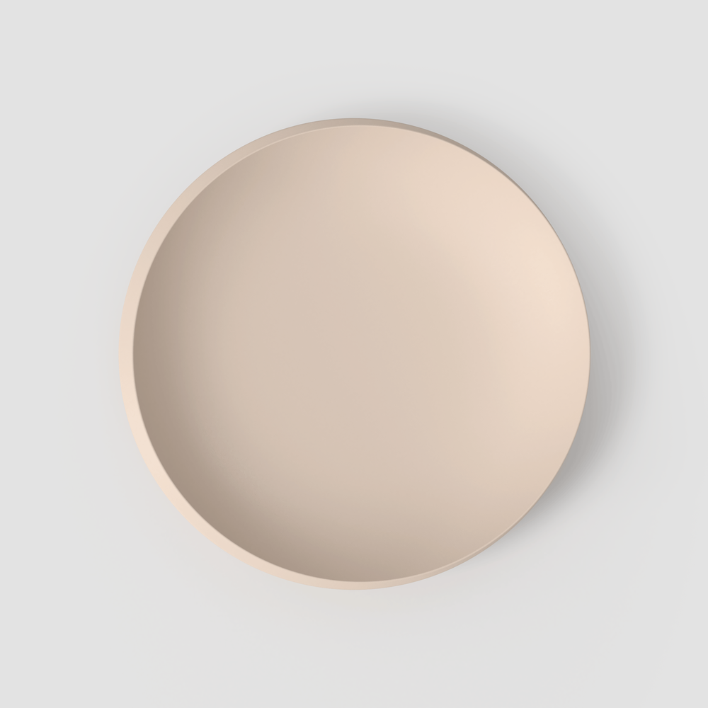 NewMoon Bowl - Beige, 25.4 oz, Premium Porcelain