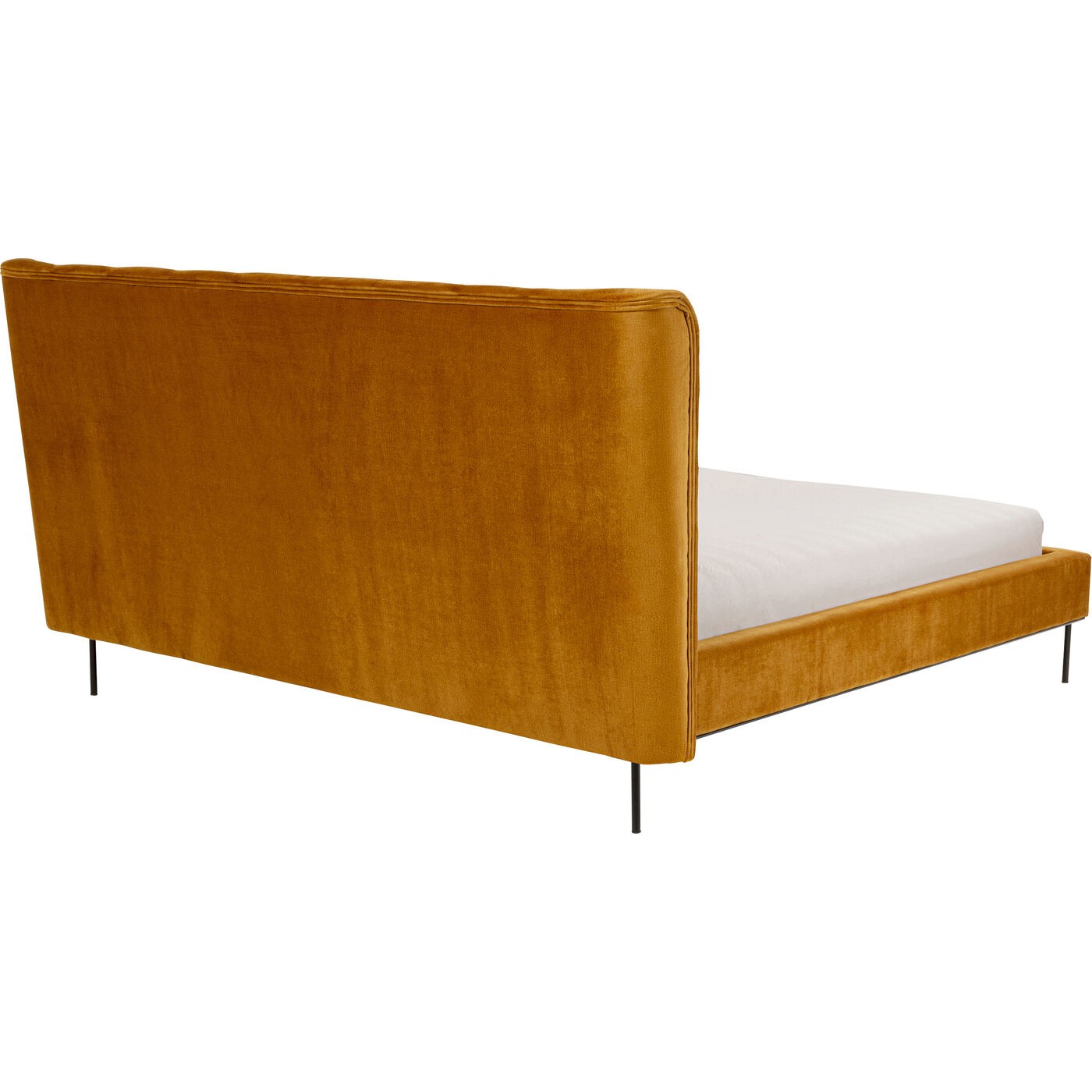 Bed Audrey fluweel oker Kare Design
