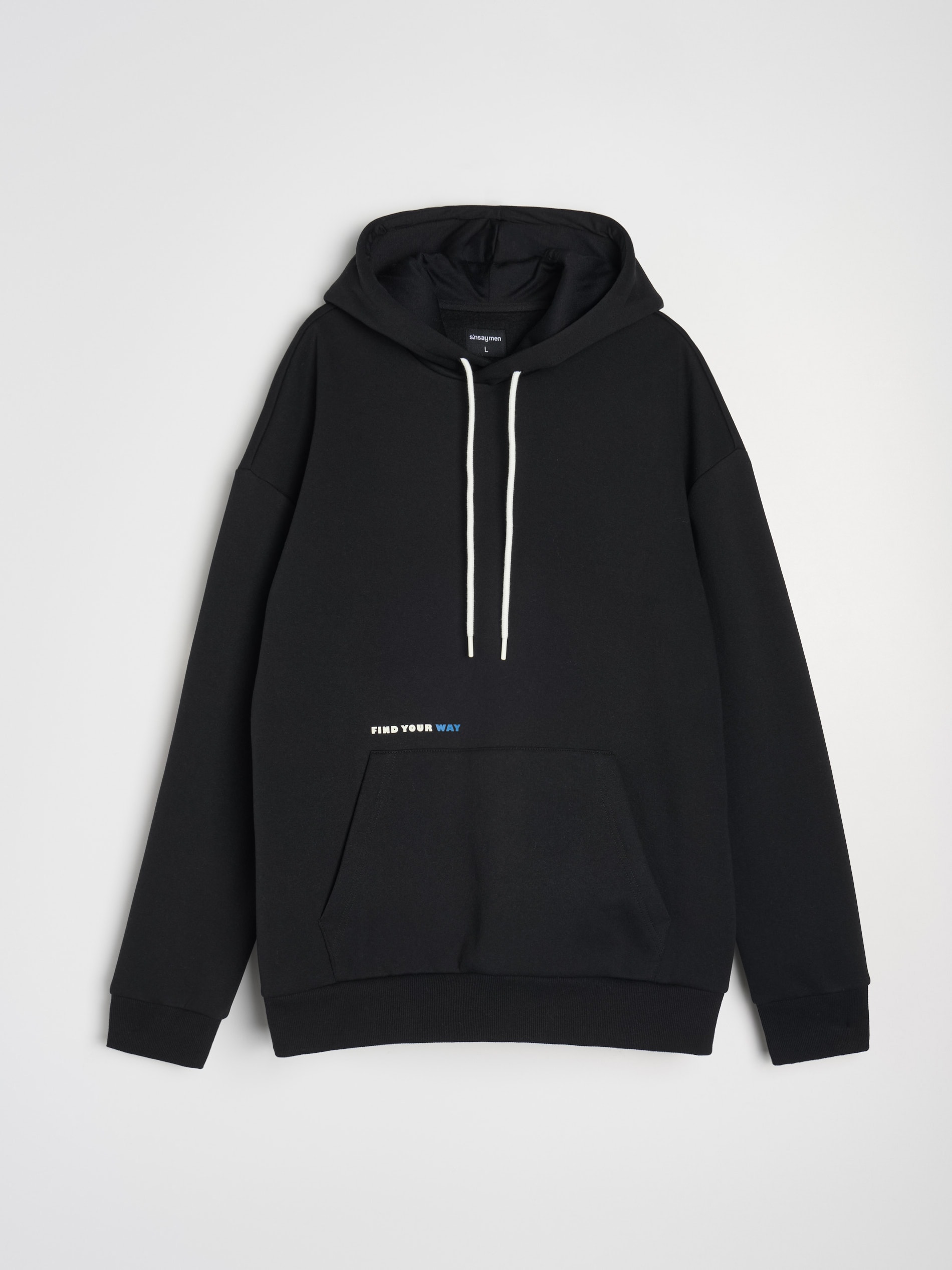 Bluza hoodie z napisem