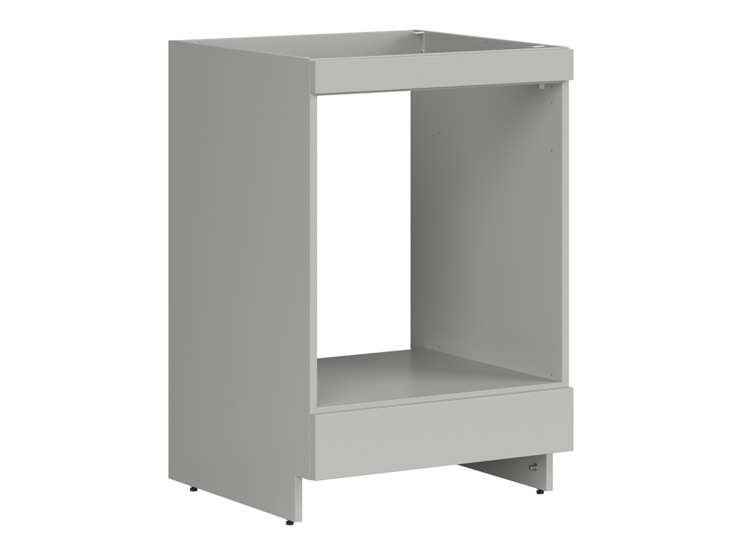 Szafka kuchenna pod zabudowę piekarnika Milino 60 cm szary chinchila