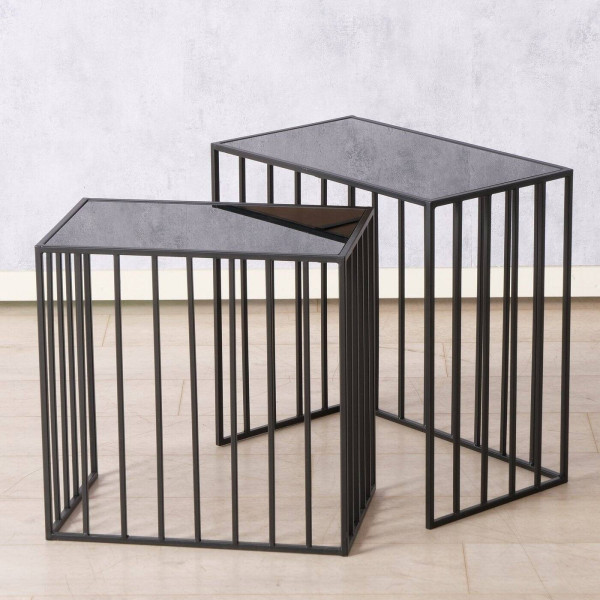 Stolik kawowy 2 szt. 50x30x50 cm ASTE