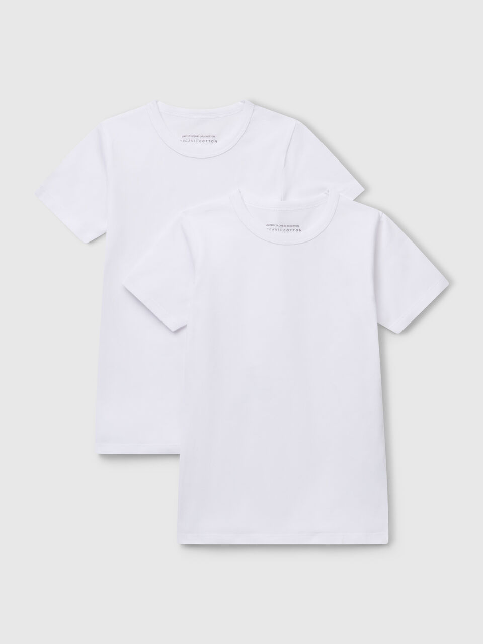 Two t-shirts in stretch organic cotton