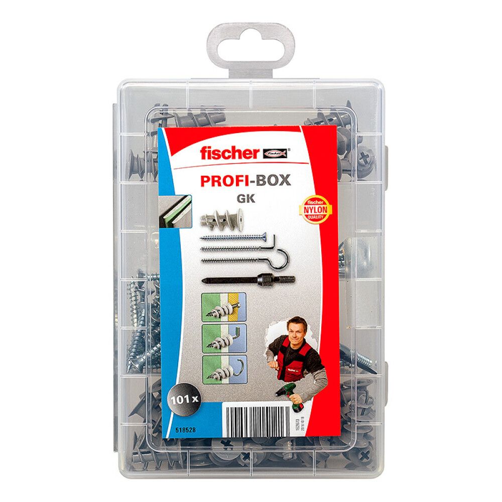 SORIMENTSBOKS FISCHER GIPSPLATEPLUGGER 50STK