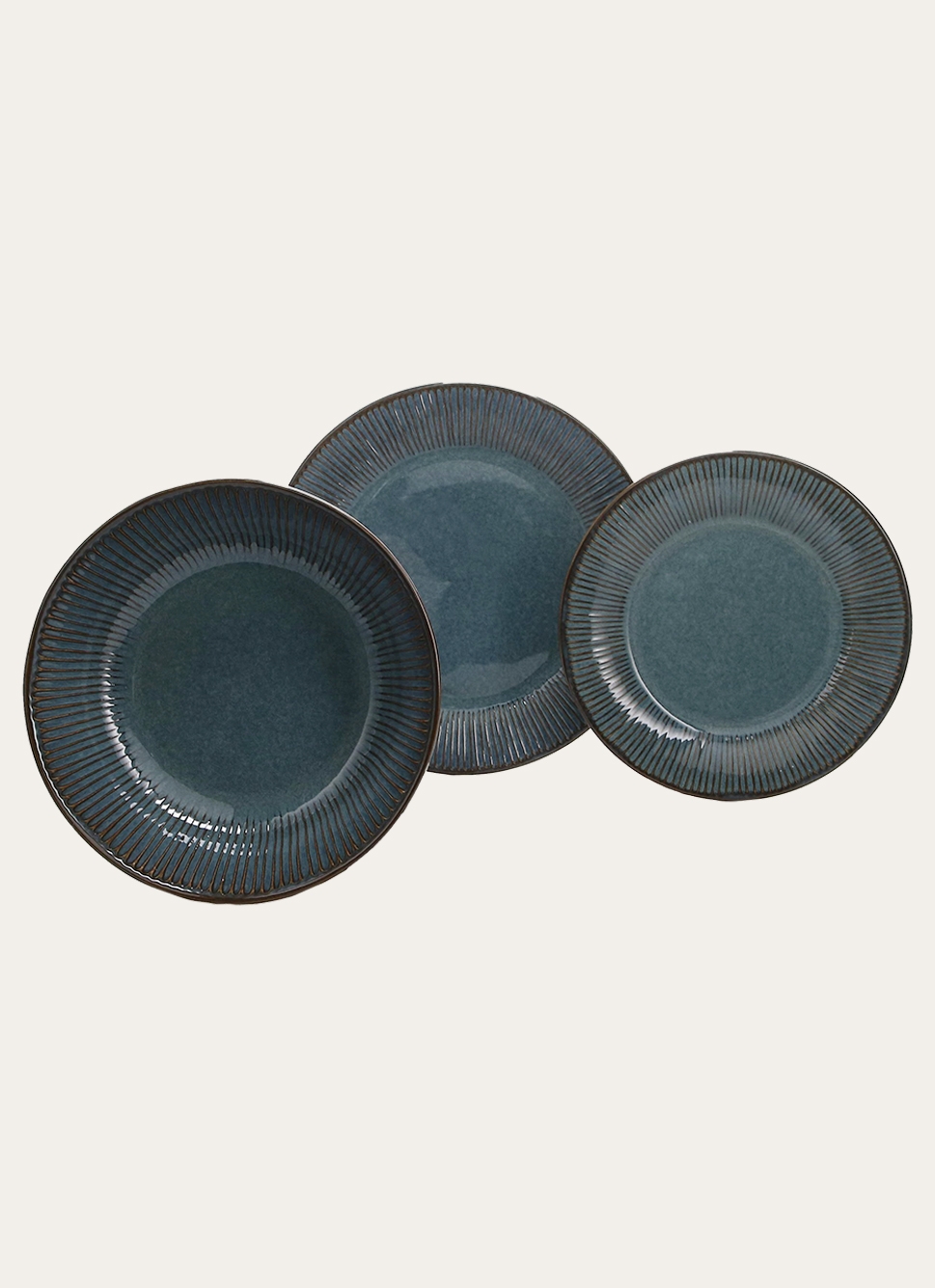 ASSIETTE DESSERT MERAKI BLEU