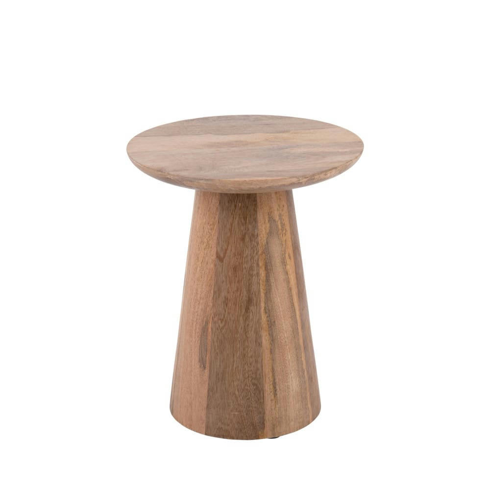 FORCE - Table d'appoint en bois de manguier D30cm bois clair