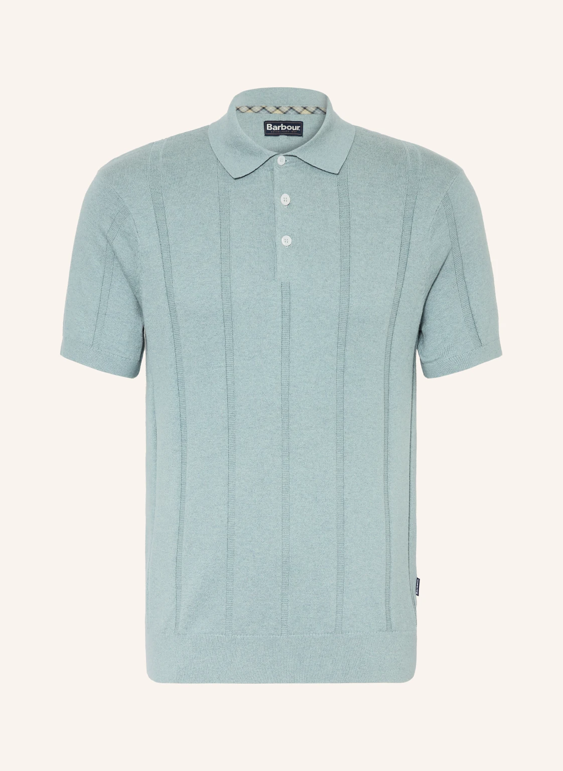 Barbour Strick-Poloshirt WELLBURN