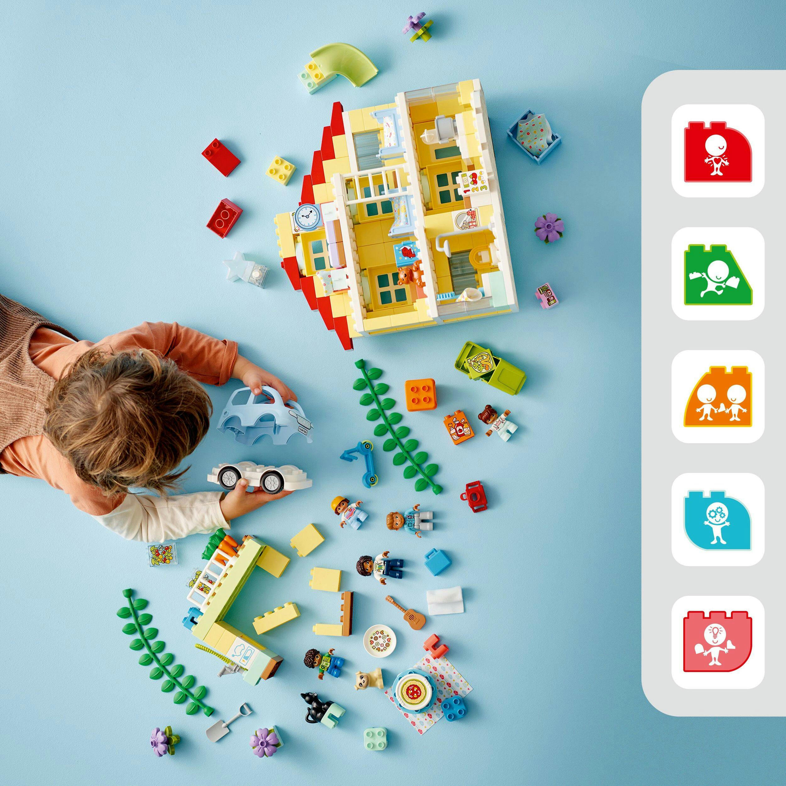 LEGO® DUPLO® Town 3-in-1 Family House Playset, Ages 3+