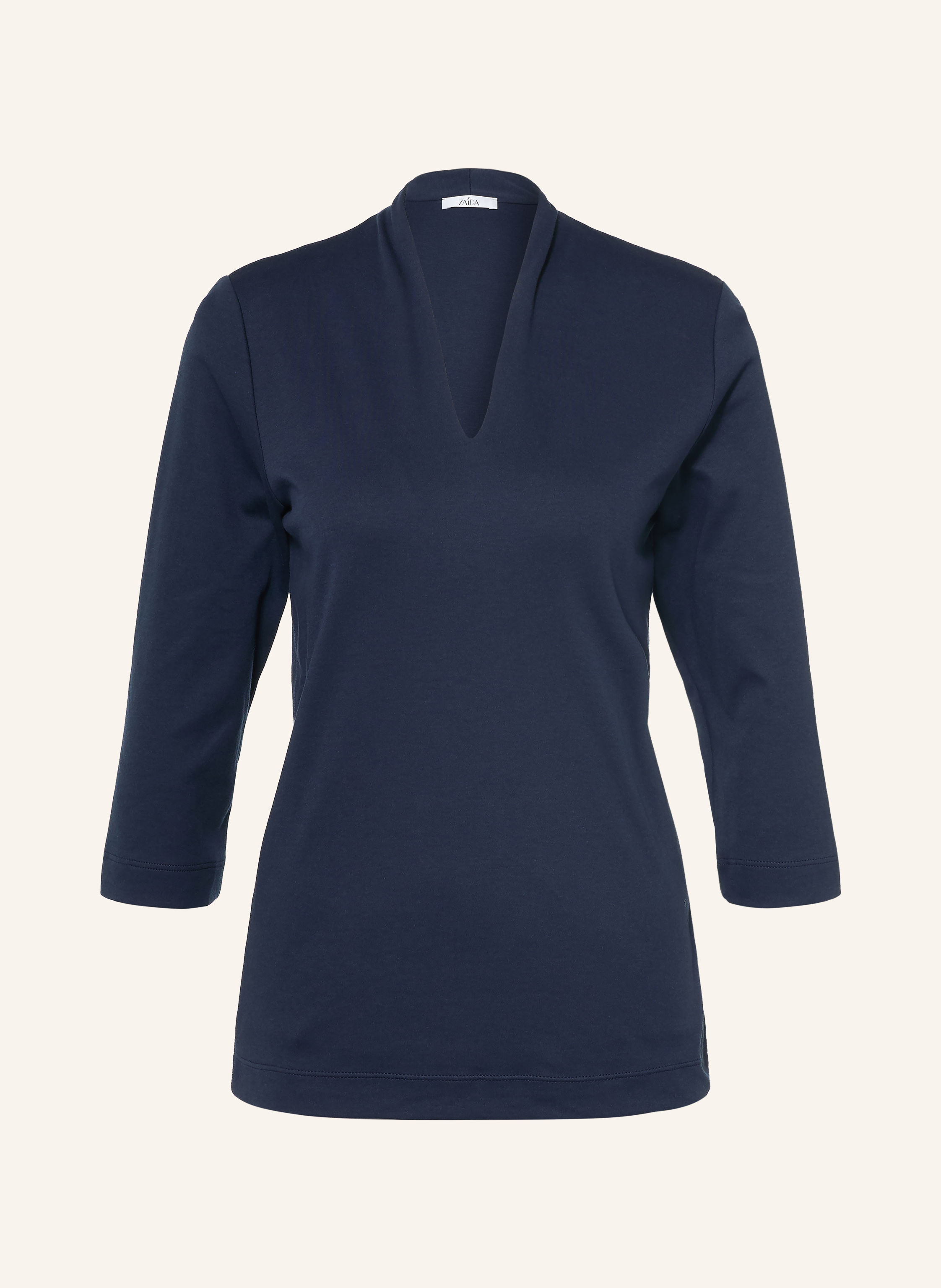 ZAÍDA Shirt mit Kelchkragen