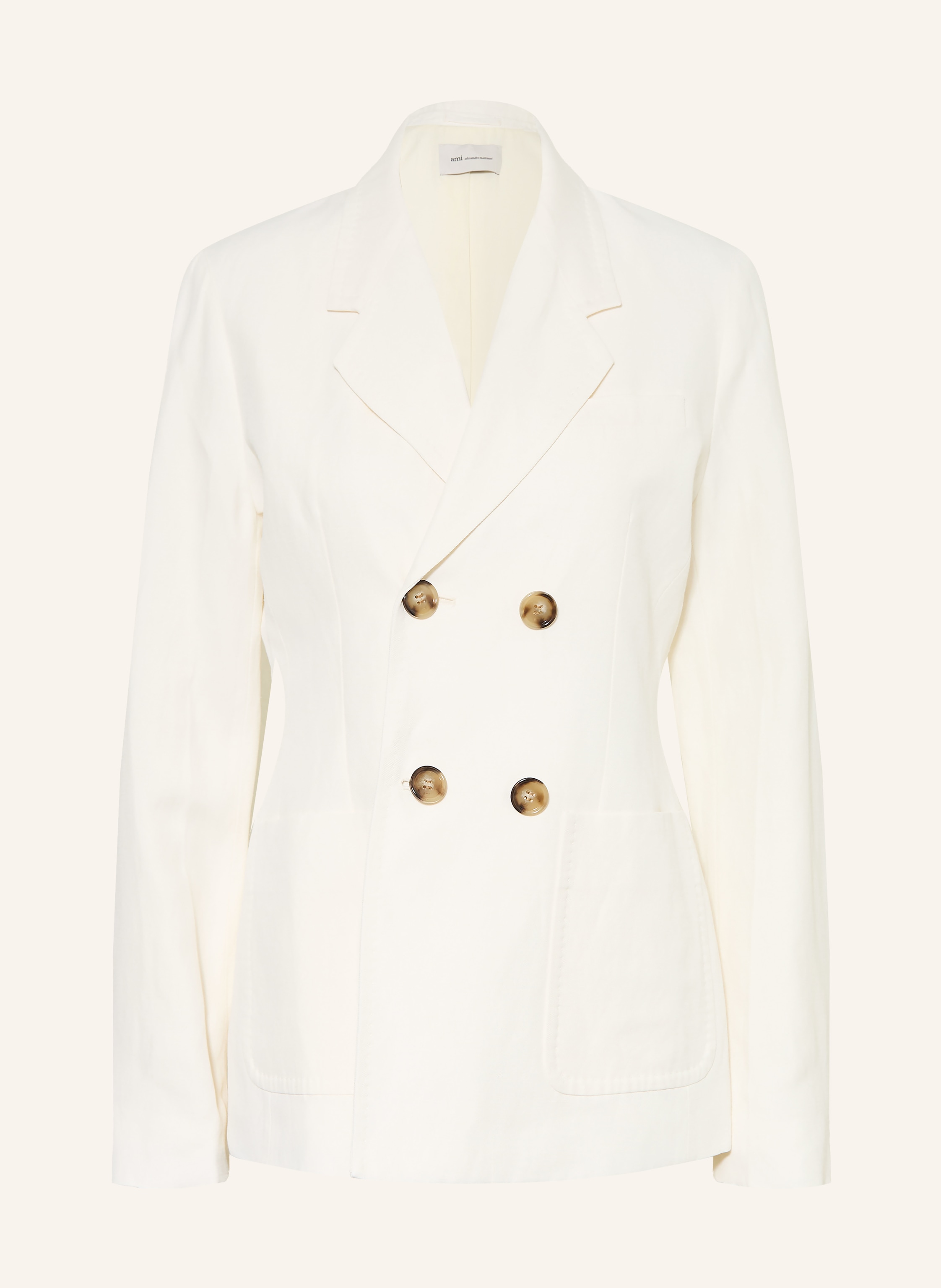 Ami Paris Blazer mit Leinen