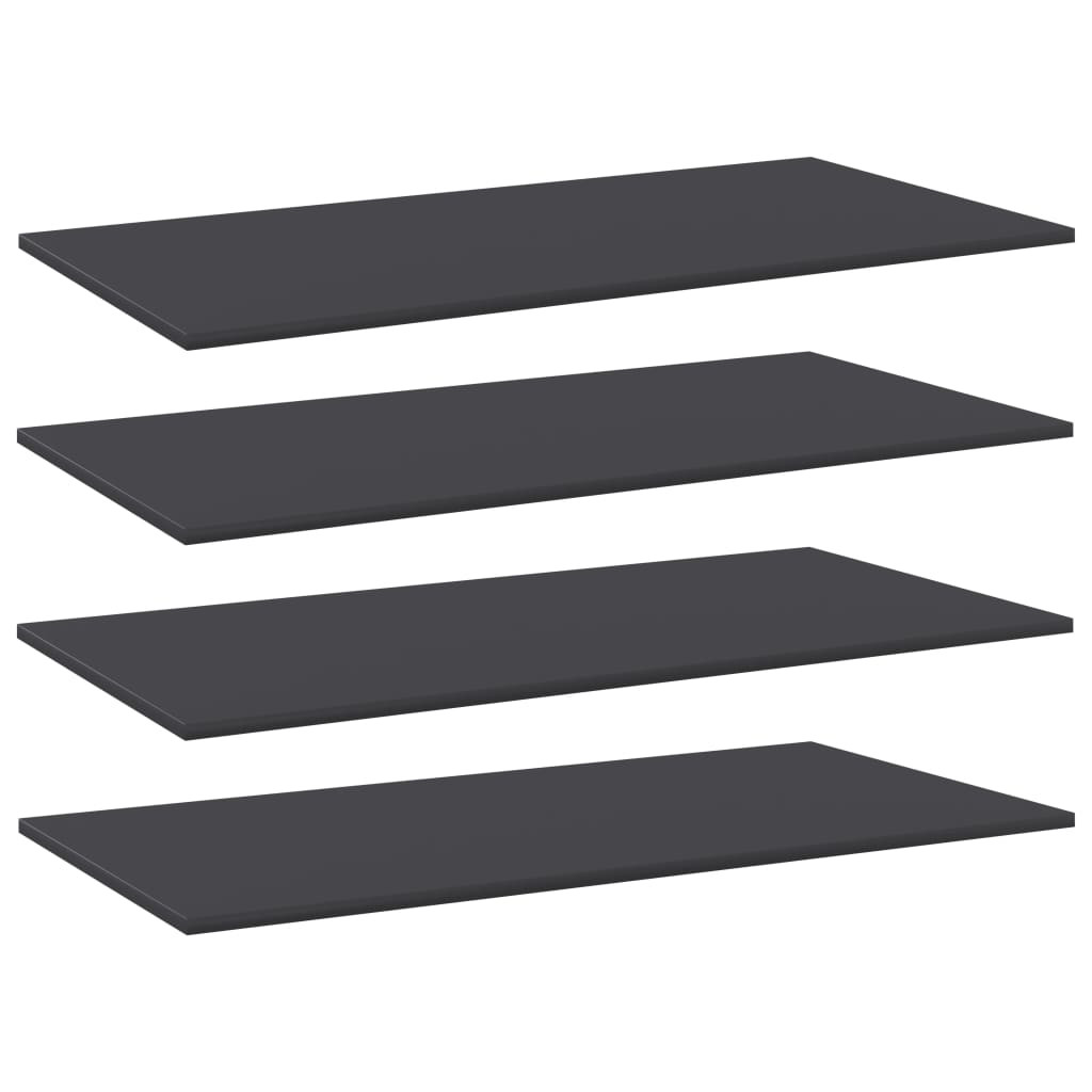 VidaXL Płyta na półki Szary 100 x 50 x 1.5 cm Materiał