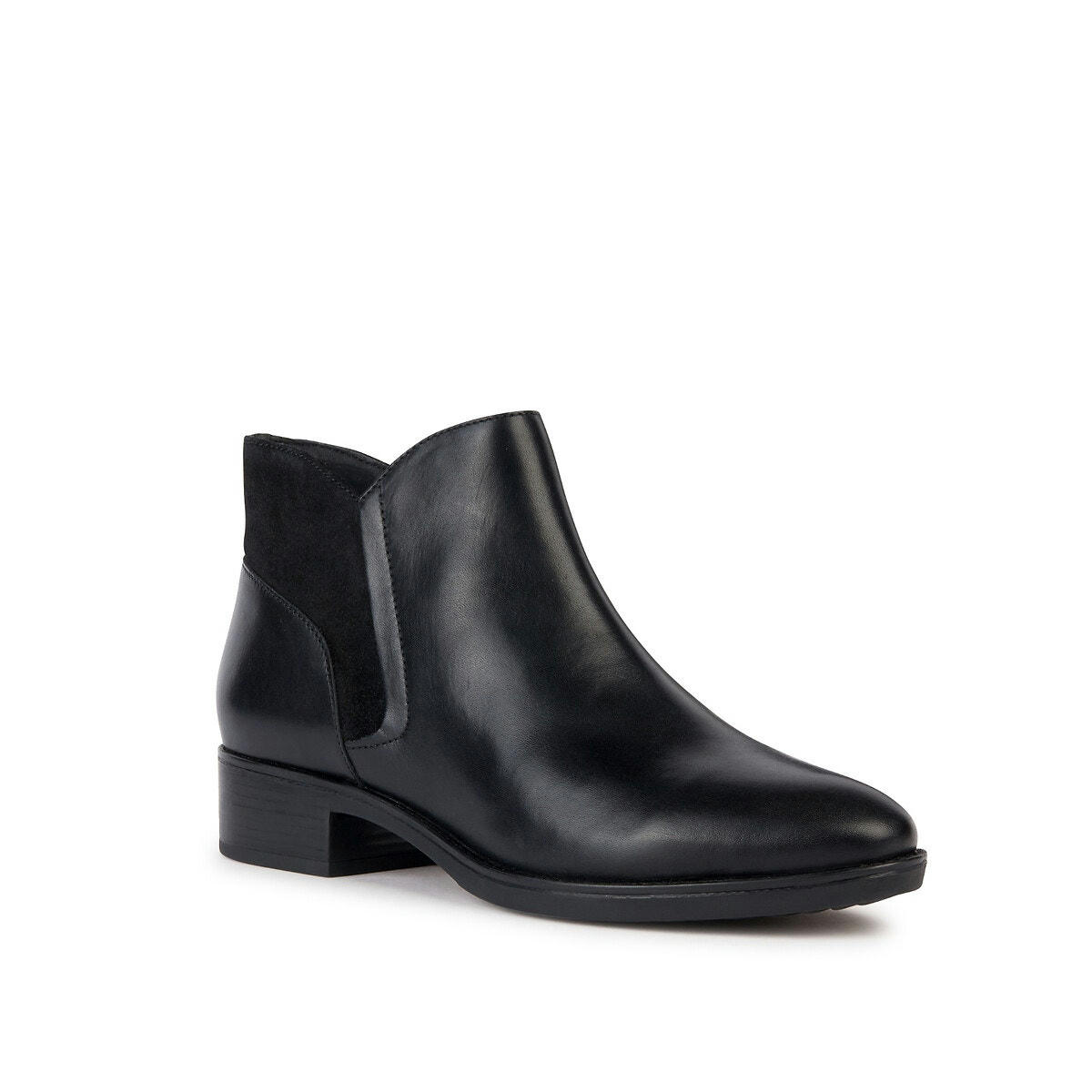 Bottines cuir respirantes zippées Felicity