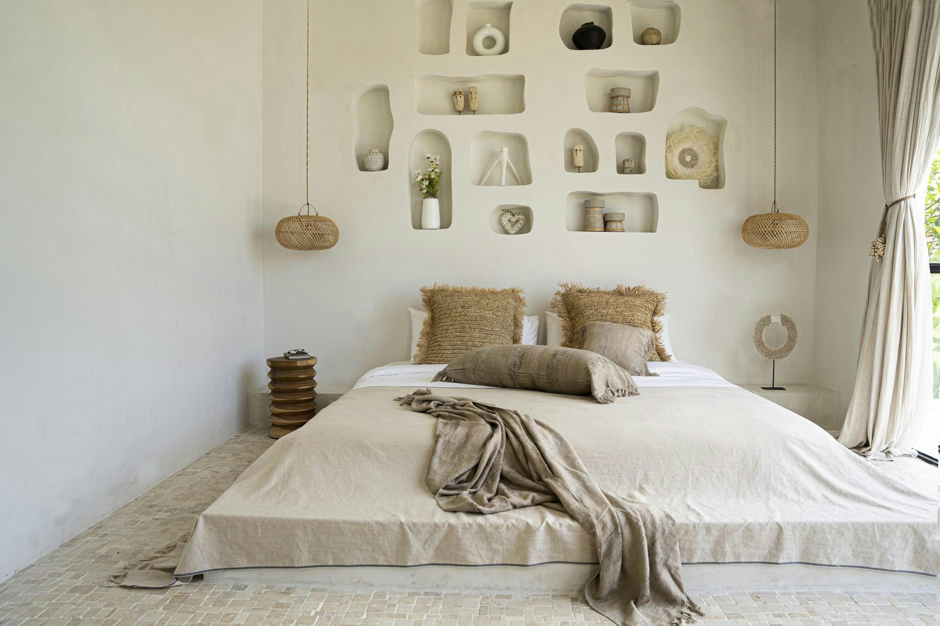 OH MY GEE - Plaid en velours gris