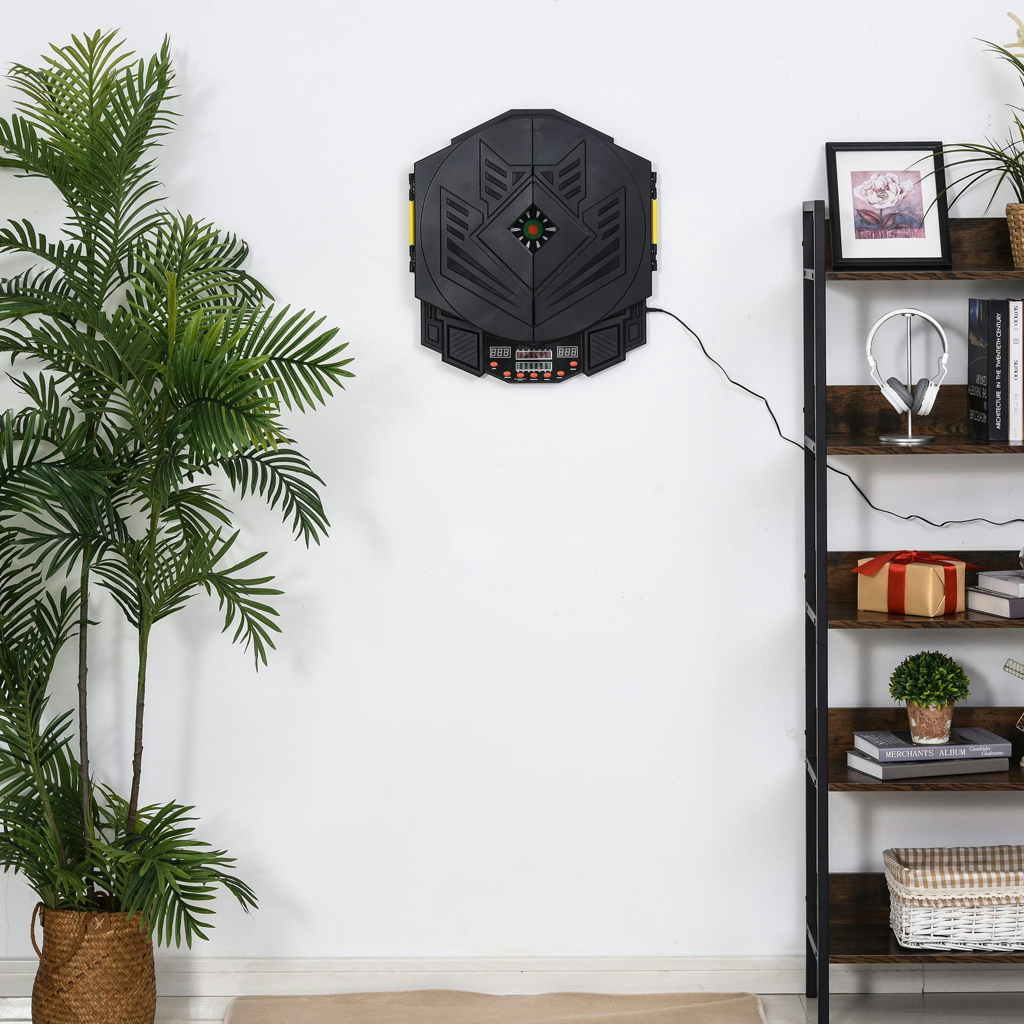 - Cible jeu de fléchettes électronique 27 jeux 8 joueurs haut-parleur