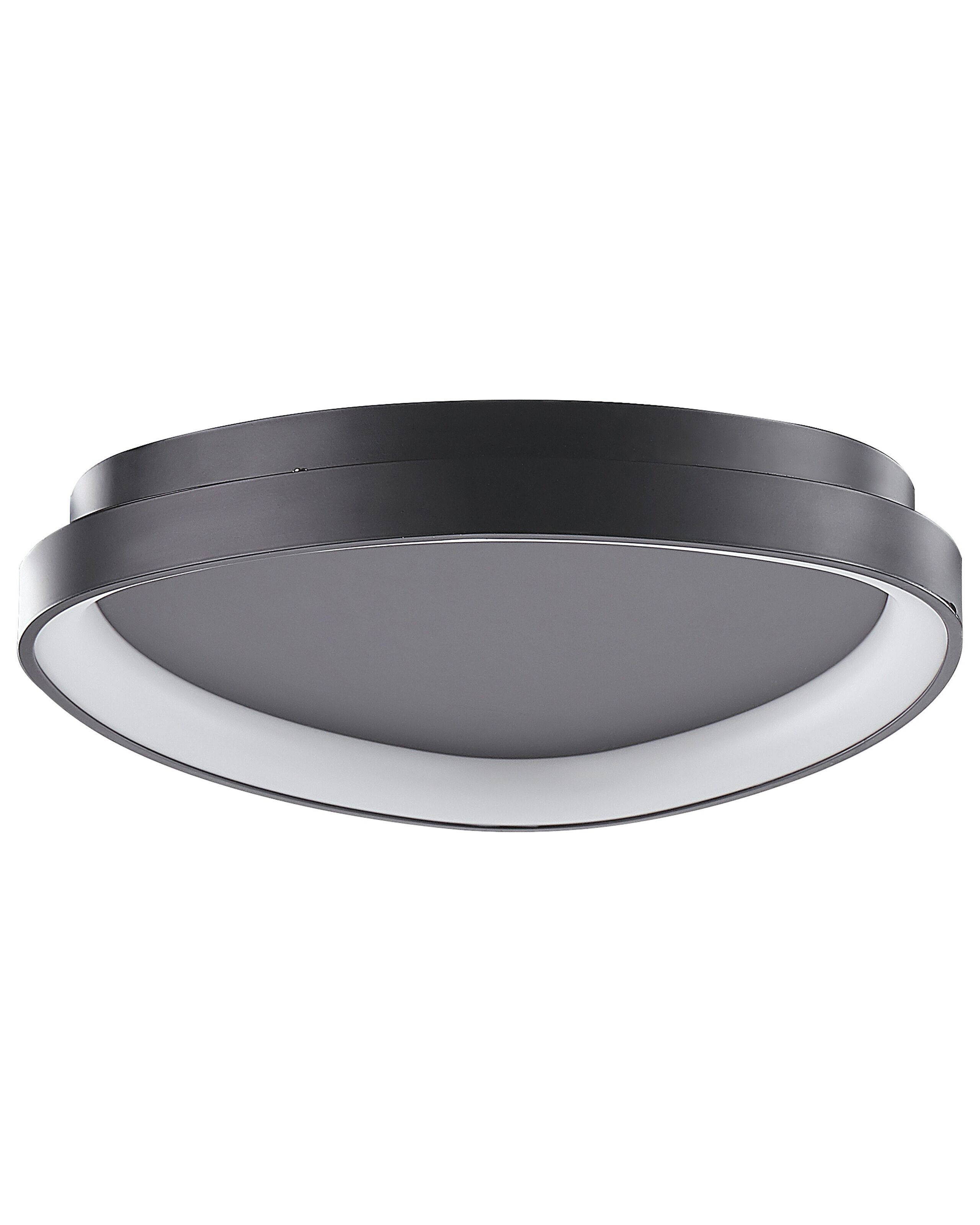 Lampa sufitowa LED plafon trójkąt metalowa czarna