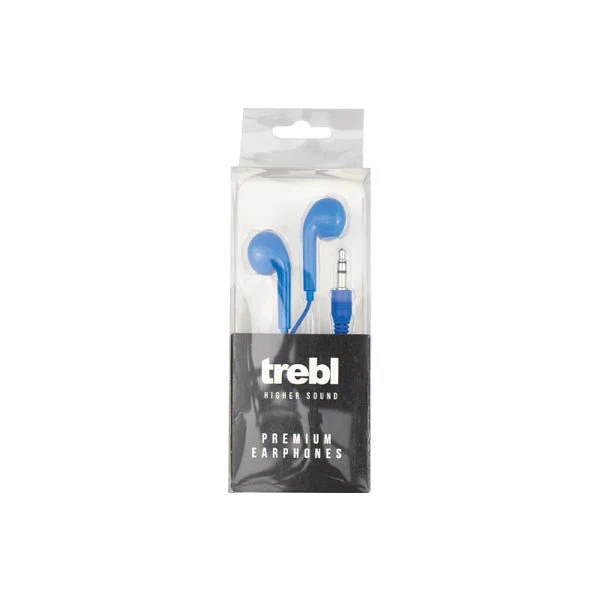 Trebl Premium In Ear Earphones assorted colours