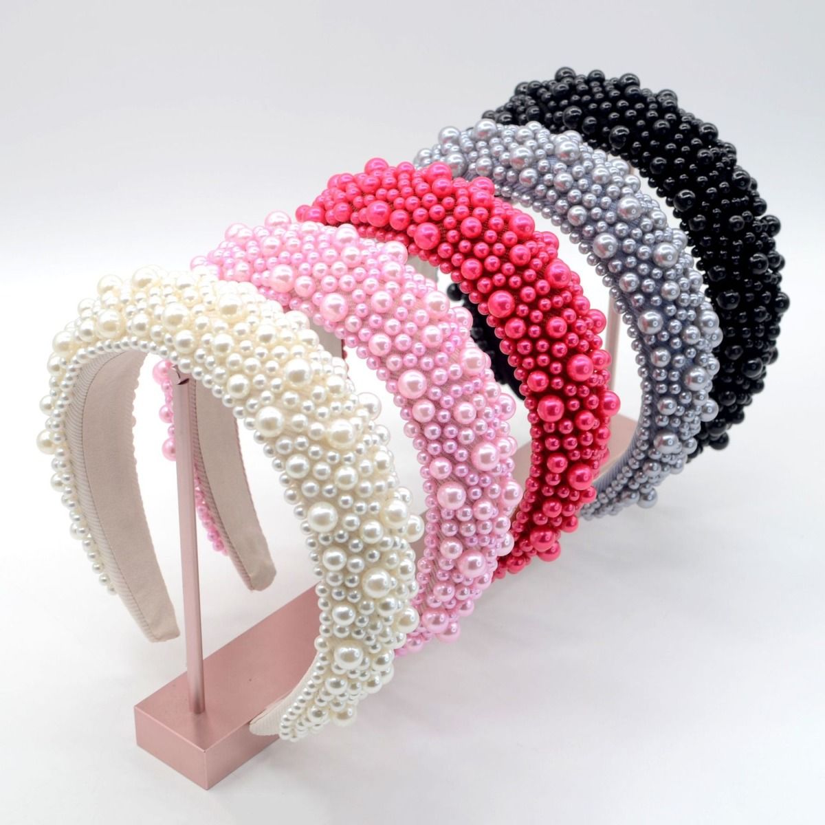 PEACH ACCESSORIES Chunky Pearl Headband