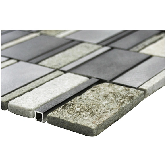 Mosaikfliese »Urban-Mix«, BxL: 29,4 x 29,8 cm, Wandbelag
