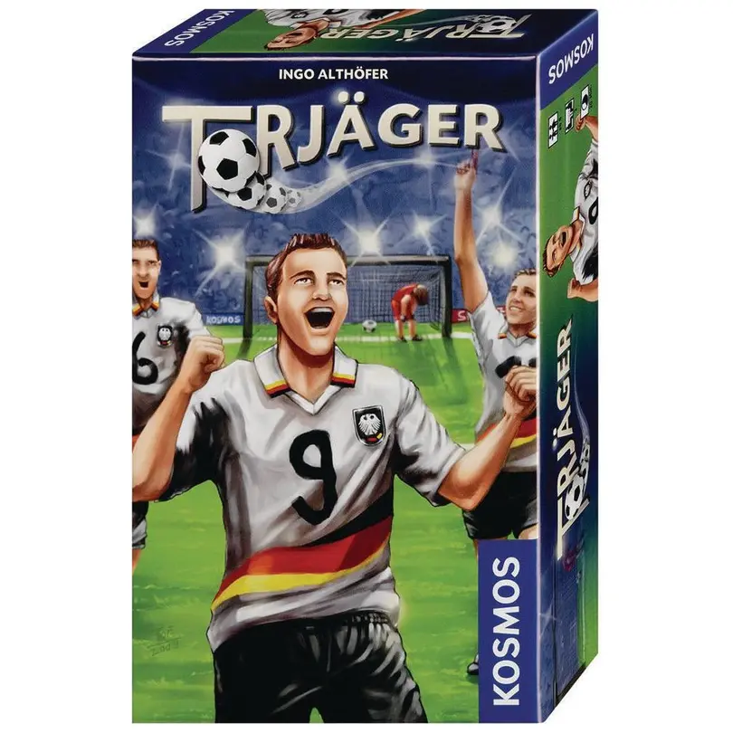 Brettspiel Set bestehend aus verschiedenen Artikeln Torjäger
