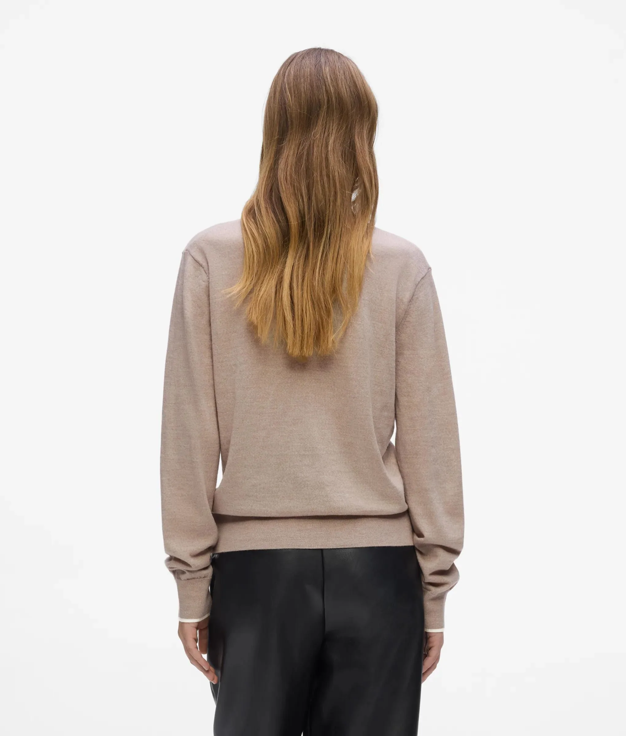 Cardigan en laine mérinos