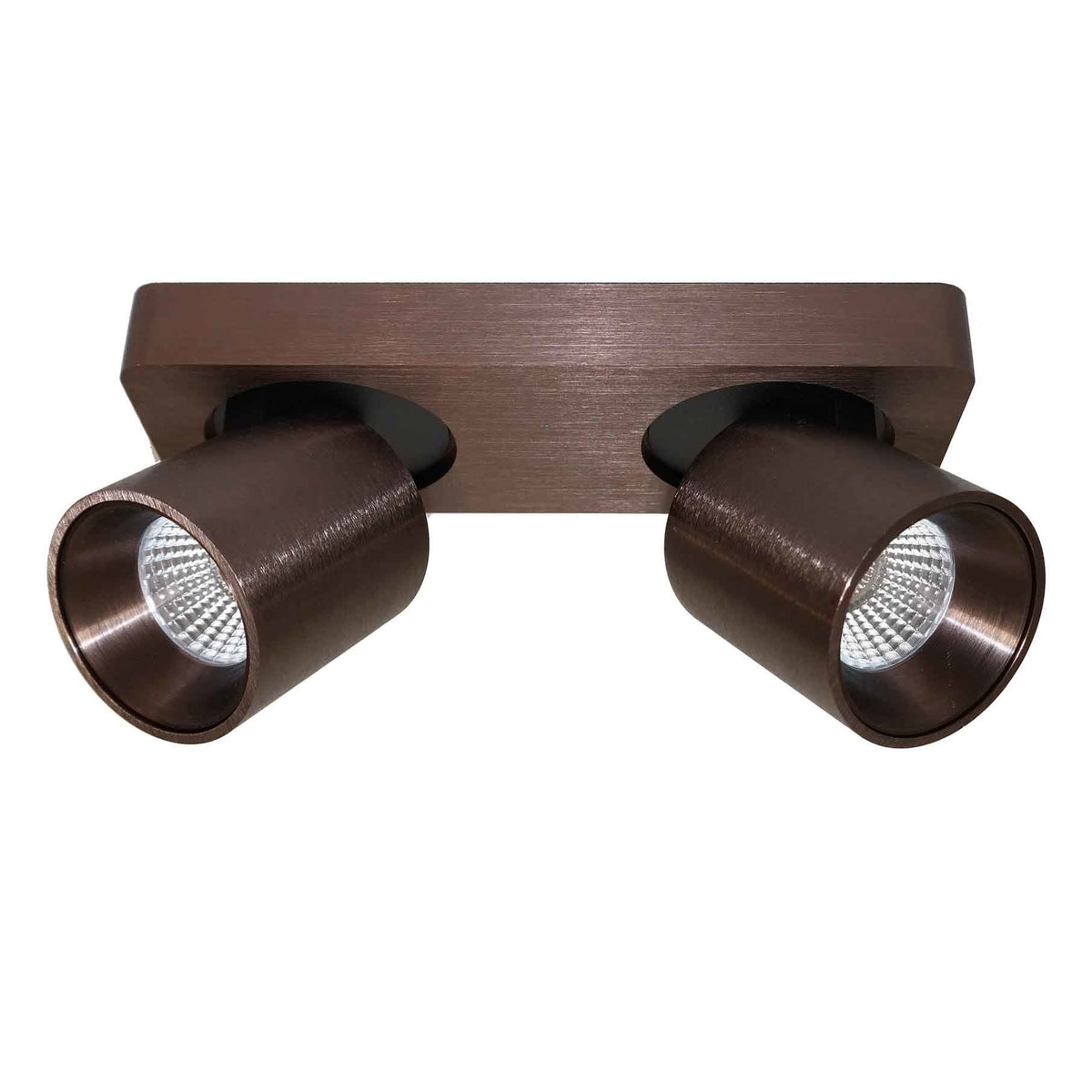 Artdelight spot Laguna - 2 lichts - 22 x 9.5  cm - mat brons