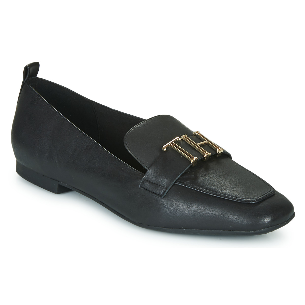 Tommy Hilfiger - POLISHED TOMMY LOAFER -  black