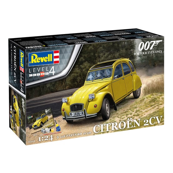 Revell James Bond Citroen 2CV Model Set 1:24