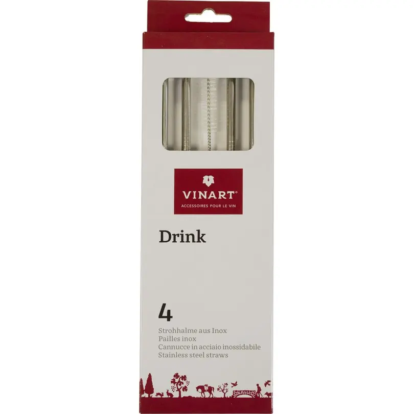 Trinkhalm 4er-Set DRINK