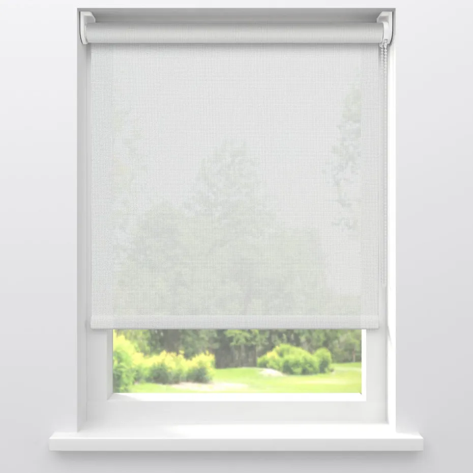 Kwantum Rolgordijnen | Rolgordijn Screen Seb  Wit