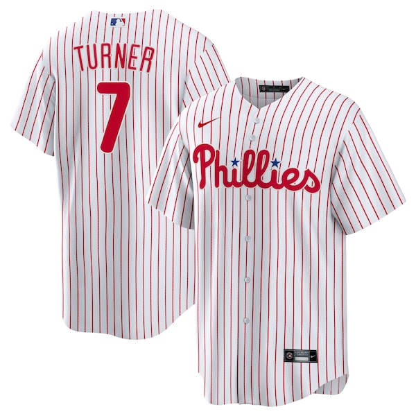 Trea Turner Philadelphia Phillies Nike Home Replica Player Jersey - White