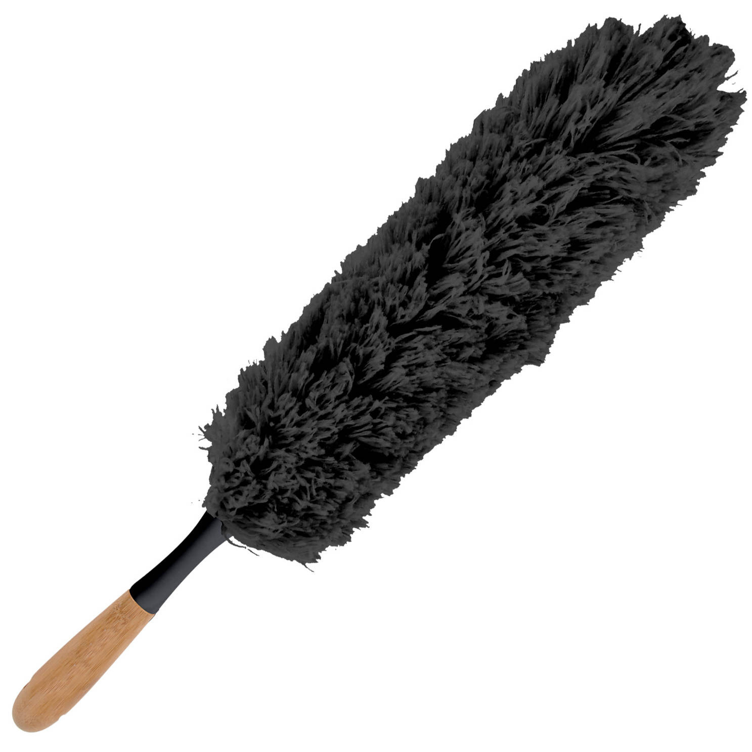 Miotełka do kurzu, 56 cm, z bambusowym uchwytem