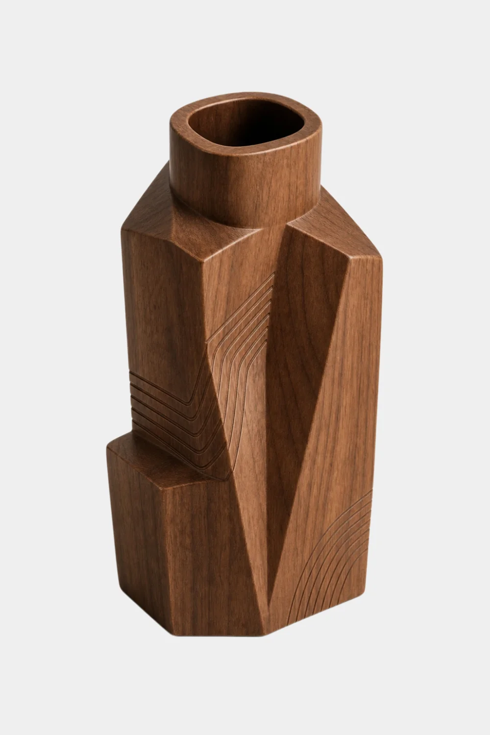 Vase Wood Sculpture #WG105