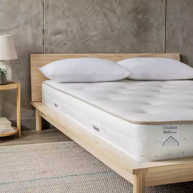 Habitat Aleta Natural 2000 Pocket Comfort Mattress - Double