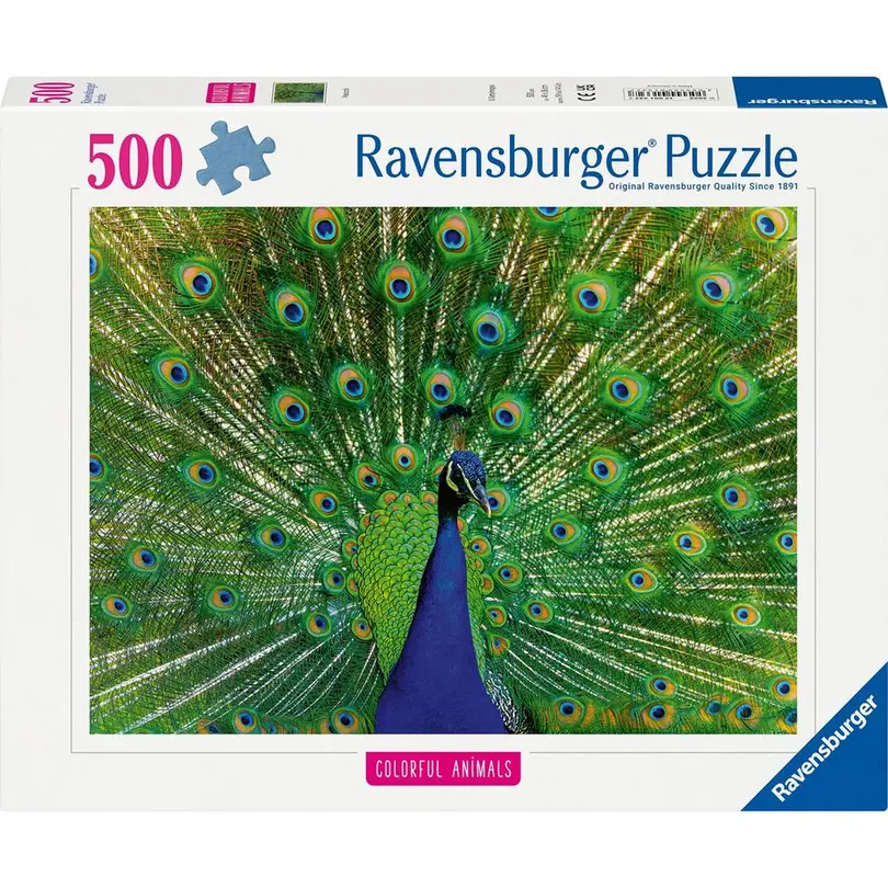 Puzzle Peacock