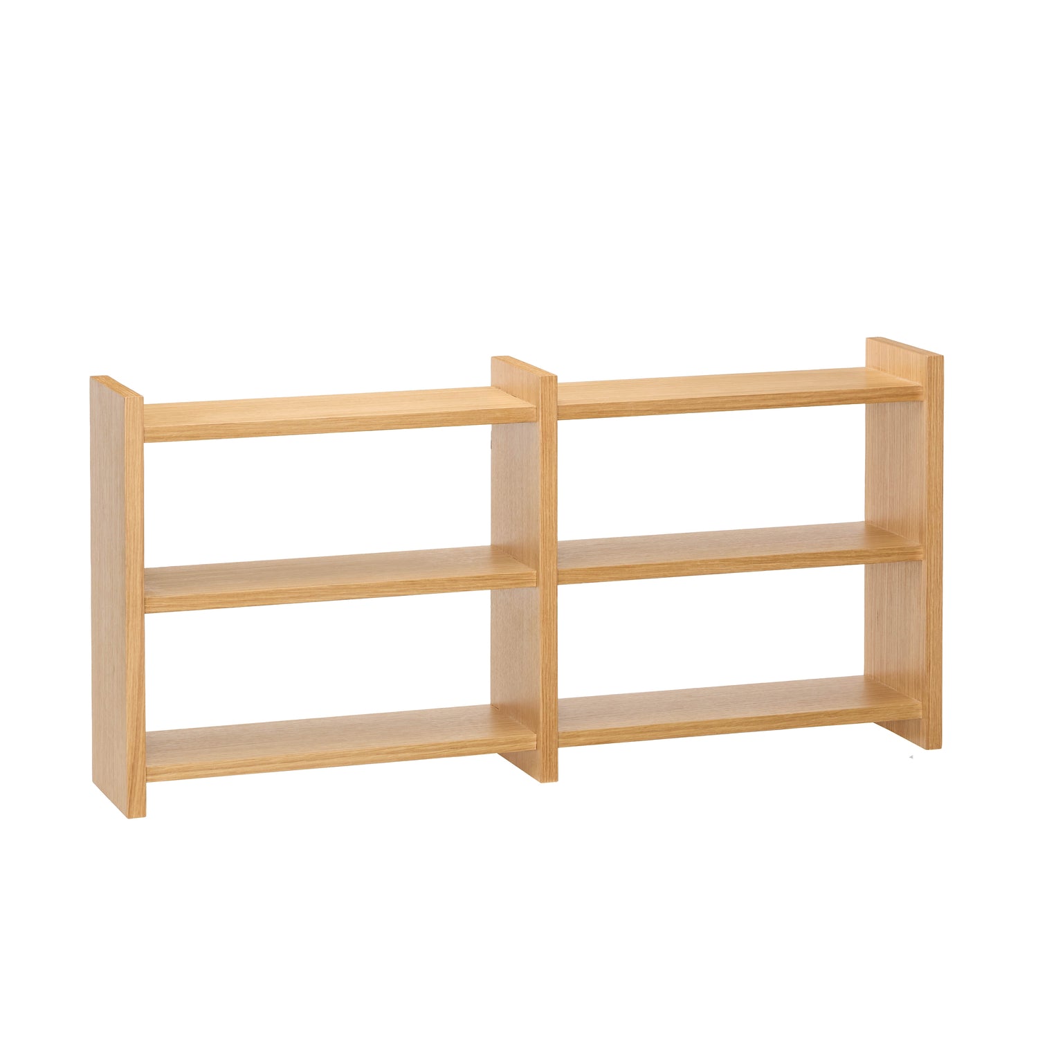 Hübsch plankenkast Kant - mdf/eiken fineer - 85x15xh40cm